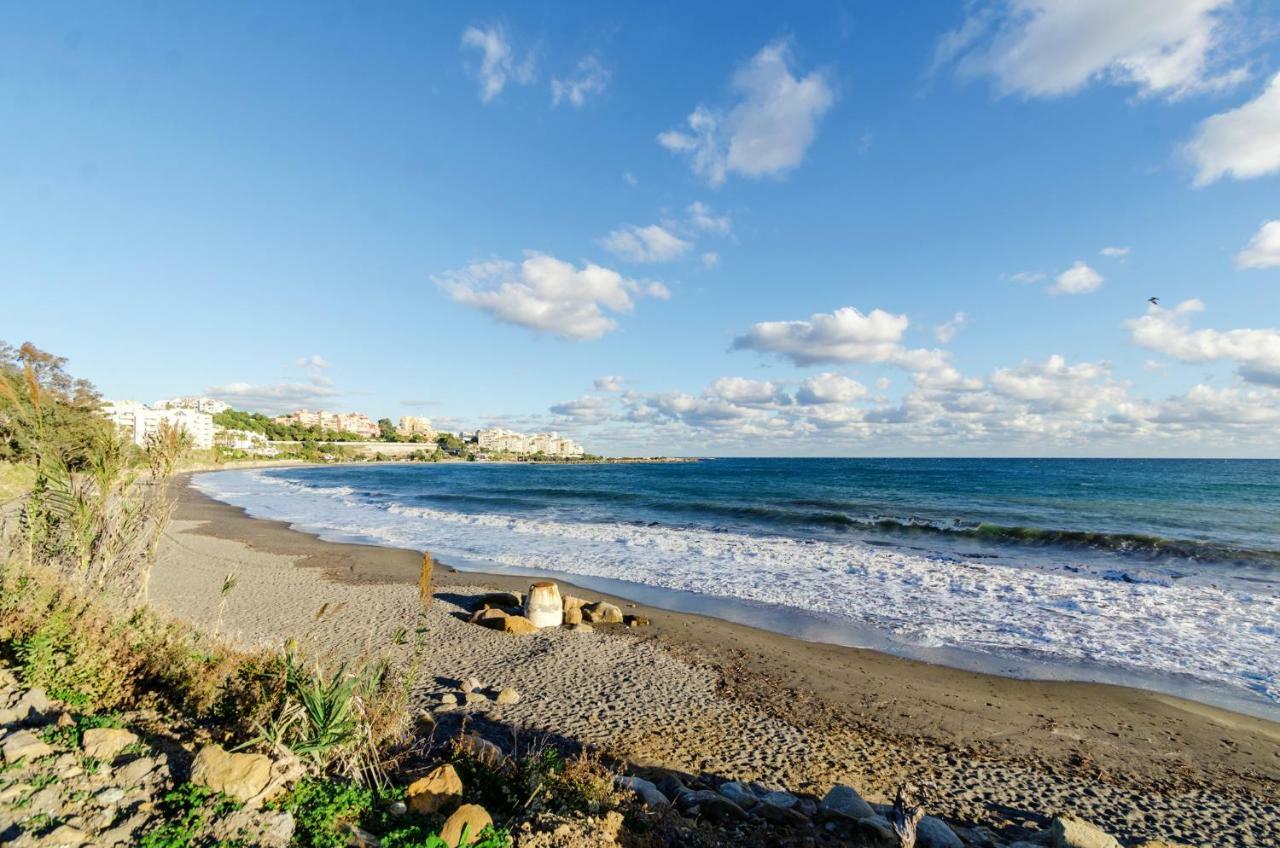 LUXURY APARTMENT FRONTAL BEACH in Doncella Beach Estepona Esterno foto